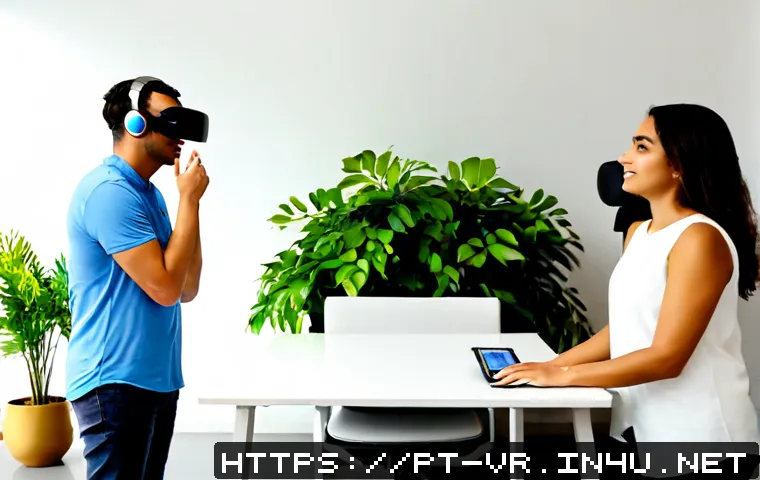 VR에서의 다중 사용자 환경 관련 이미지 1